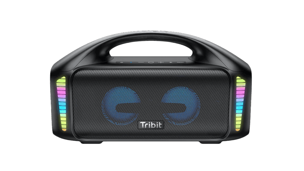 Caixa De Som Boombox Tribit Stormboxblast 90w Bt5.3 30h Ipx7 Preto 127/220v