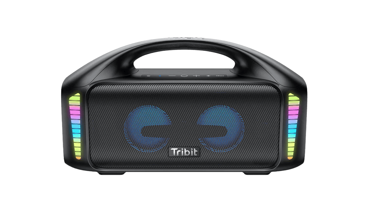 Caixa De Som Boombox Tribit Stormboxblast 90w Bt5.3 30h Ipx7 Preto 127/220v