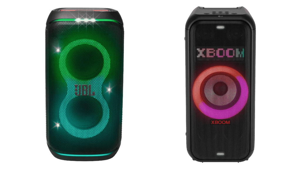 lg xboom xl7t vs jbl partybox club 120