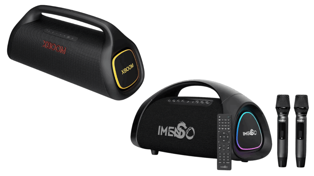 Caixa De Som Imenso X73 200W RMS ou LG XBOOM GO XG9S qual comprar