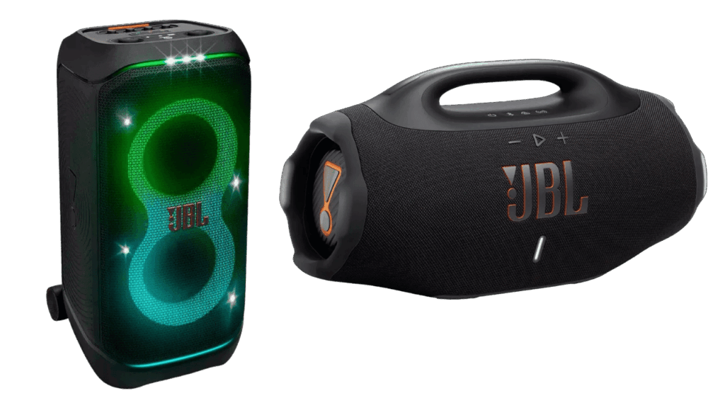 JBL PartyBox Stage 320 vs Boombox 4 qual vale mais a pena