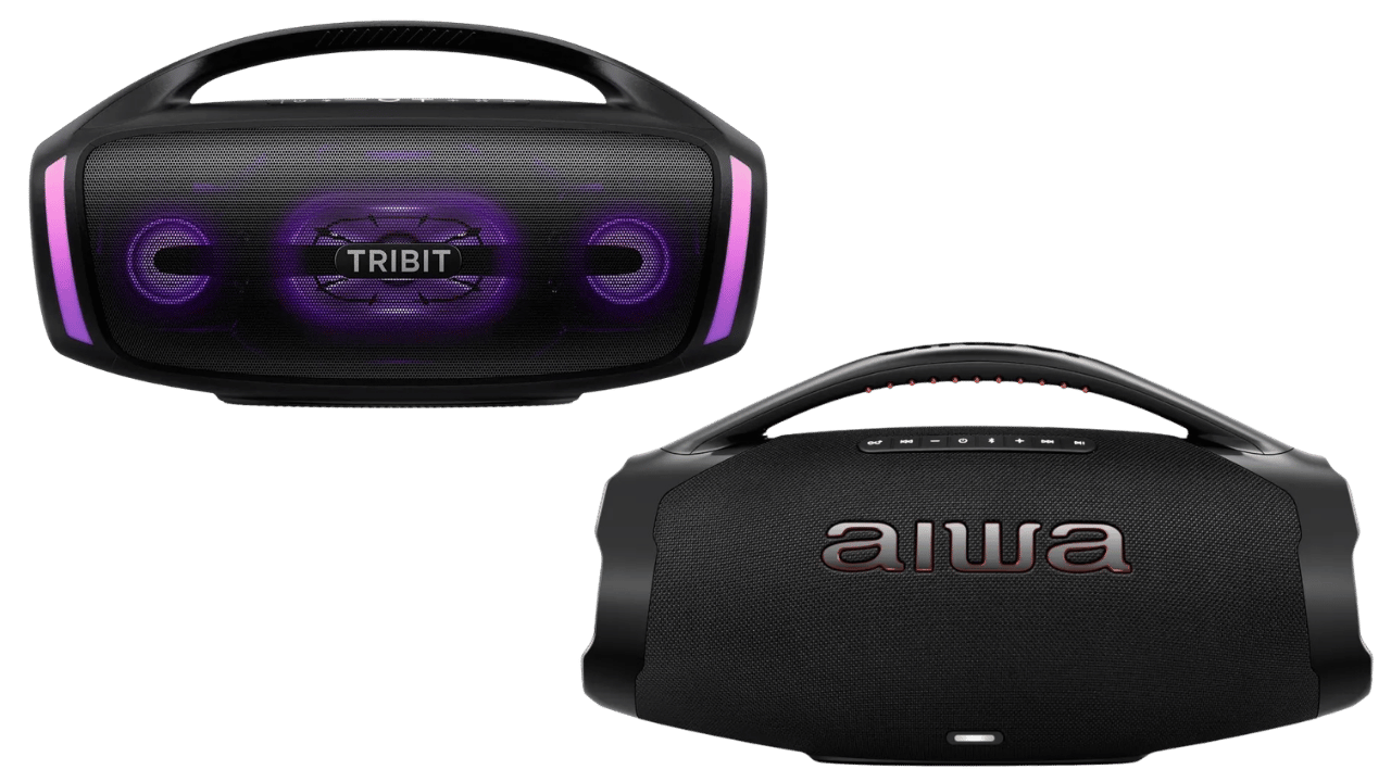 tribit stormbox blast 2 ou aiwa boombox plus bbs-01-b qual comprar