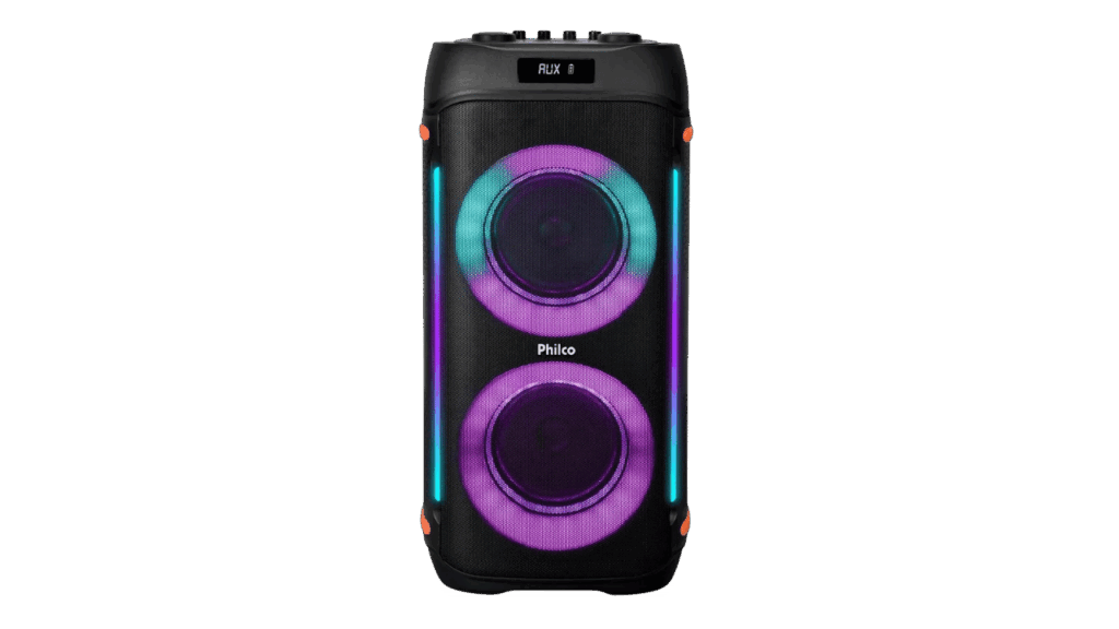 Caixa Som Philco Extreme 1200W Connection TWS PCX6900 ou Torre de Som AIWA T1W-02 1600W qual comprar