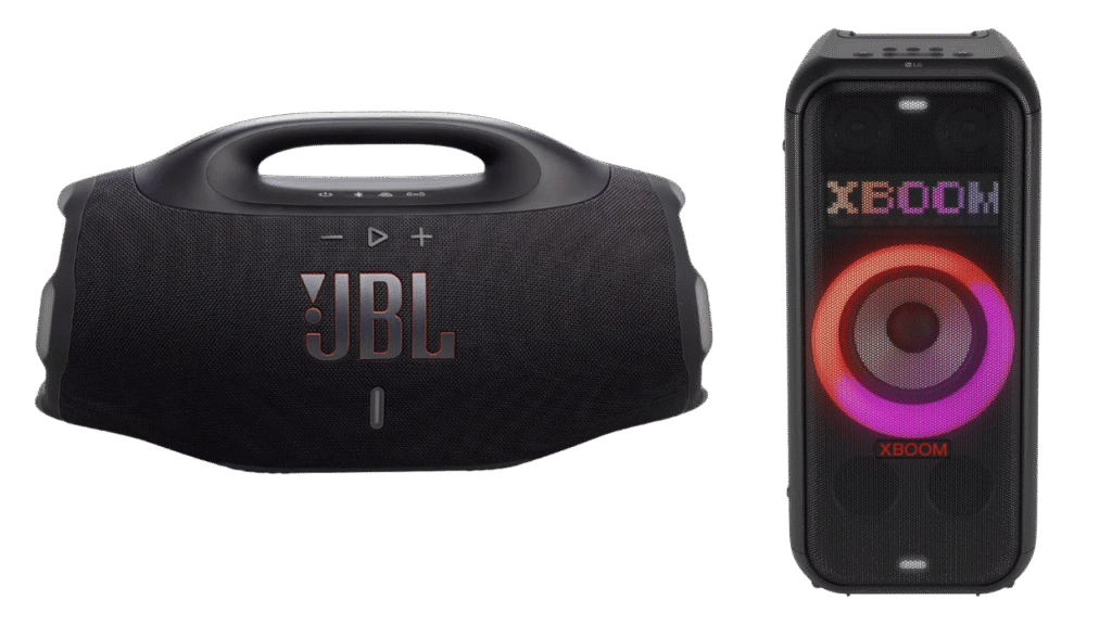 LG XL7S vs JBL Boombox 4 qual comprar