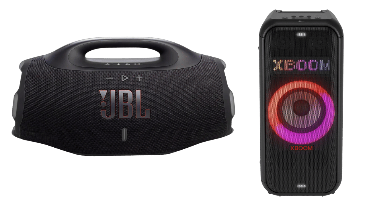 LG XL7S vs JBL Boombox 4 qual comprar