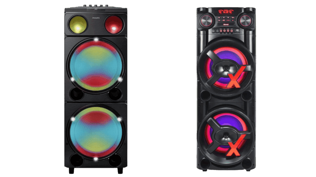 philips tax5509 ou amvox aca 1900 qual comprar