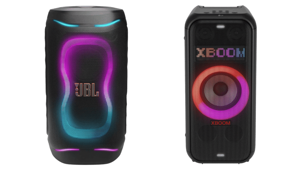 jbl partybox 130 ou lg xboom xl7s qual comprar