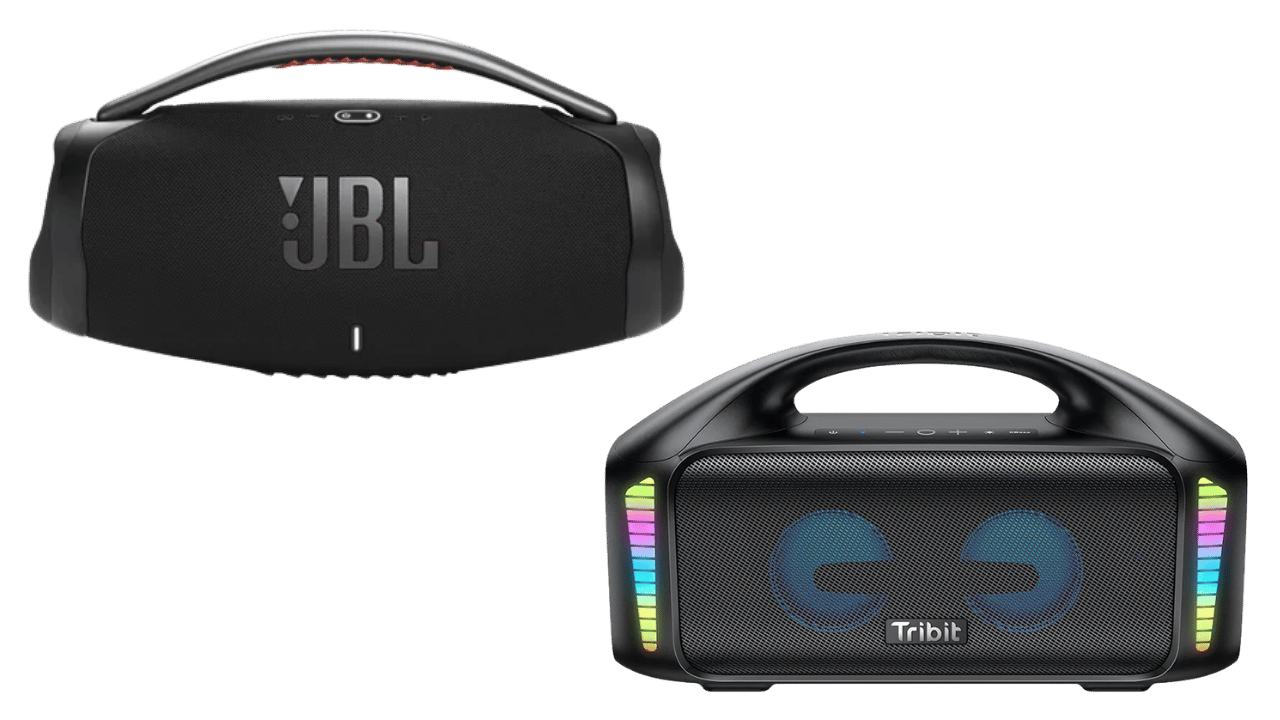 Tribit Stormbox Blast ou JBL Boombox 3 qual comprar